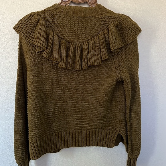 Madewell Ruffle Cardigan - Picture 5 of 9